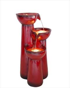 <span class=keywords><strong>Fontaine</strong></span> d'extérieur à énergie <span class=keywords><strong>solaire</strong></span> en polyrésine avec taille personnalisable, design <span class=keywords><strong>zen</strong></span> moderne - Product Image 4