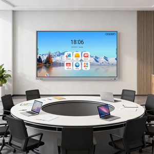 Tableau blanc interactif électrique 4K UHD 86 pouces <span class=keywords><strong>avec</strong></span> écran tactile <span class=keywords><strong>et</strong></span> technologie infrarouge IR 20/40 points pour écriture au <span class=keywords><strong>stylo</strong></span> ou au doigt - Product Image 2