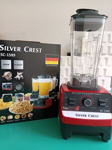 USB High-Speed 4500 RPM Commercial Silver Crest <strong>Blender</strong> 2L Capacity 2-in-1 Industrial Ice <strong>Fruits</strong> Breaking Machine Household Use - Product Image 2