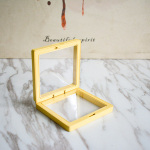 Shangjie OEM Transparent PE Suspended <strong>Jewelry</strong> Packaging Box Micro Seal Ring Necklace Bracelet Storage Display Box - Product Image 3