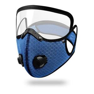 Masker Setengah Wajah Anti Debu Katun/Spandex untuk Bersepeda, Latihan, Kerudung dengan <span class=keywords><strong>Filter</strong></span> Karbon Aktif, Kain Jaring, Musim Dingin, Unisex, Outdoor - Product Image 5