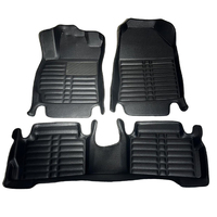 Tapis de Sol en Cuir pour Voiture, Accessoire Intérieur pour Volkswagen VW Polo 6r Golf 4 5 6 7 8 Mk7 Mk6 Mk5 Passat B5 B6 B7 B8 Beetle