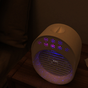 Nouveau ventilateur d'air USB portable, mini climatiseur de bureau, ventilateur de bureau compact avec humidificateur et lumière d'ambiance colorée - Product Image 6