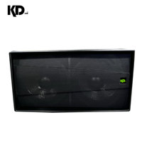 Système audio professionnel à double aimant néodyme de 18 pouces, caisson de basses de 1500 W, haut-parleur de concert