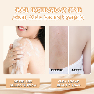 Nhãn Hiệu Riêng Hữu Cơ Handmade Xà Phòng Cam Và Gỗ Đàn hương Làm Bằng Tay Xà Phòng Da Sáng SANtali Album Dầu Gỗ Đàn hương Xà Phòng - Product Image 3