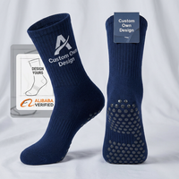 Chaussettes de Pilates en coton premium avec grip, logo de marque personnalisé, chaussettes de sport d'intérieur personnalisées pour femmes