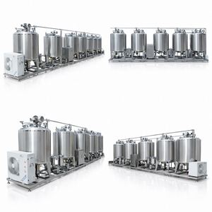 Linee di Produzione di Yogurt Personalizzate Ace per Cucine Centralizzate di Catene di Supermercati - Product Image 1