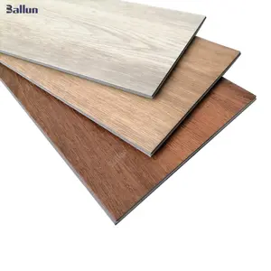 China supplier commercial floor vinyl lvt click planks interlocking spc lvp flooring