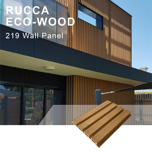 Commerce de gros 219*26mm WPC grand panneau mural pour une <span class=keywords><strong>application</strong></span> extérieure - Product Image 3