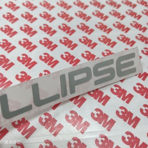 Tùy Chỉnh Tự Dính Kim Loại Chữ Nhãn Dán Nhãn Sơn Vàng Màu Lá Nhãn Dán Nhà Sản Xuất Logo Riêng Nhãn - Product Image 3