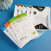 [Fabrikbestand Großhandel] Langlebige Unterhaltungselektronik Handy-Zubehör USB-Kabel Selbstversiegelnde Tasche Ladegerät-Kopf