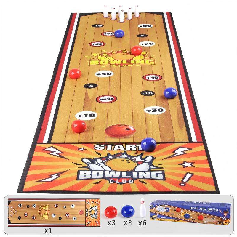 Juegos de Mesa de Bolos de Batalla Amarilla