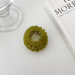 Colorful <strong>Bird</strong> <strong>Nest</strong> Round Shape Retractable <strong>Hair</strong> <strong>Clip</strong> Flocking <strong>Hair</strong> Claw <strong>Clips</strong> for Women - Product Image 4