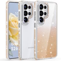 Coque de téléphone magnétique avec béquille pour 15 Pro Max, nouveau design animalier en strass, protection intégrale TPU+PC 360° UV