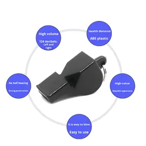 Silbatos de Plástico Personalizados al por Mayor para Supervivencia al Aire Libre, Silbato Deportivo para Árbitro de Fútbol, Baloncesto, Fútbol Americano con Cordón y Blister - Product Image 2
