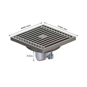 YOTO Modern Stainless Steel Floor <span class=keywords><strong>Drain</strong></span> Anti-Insect Anti-Clogging Filtro para Banheiro Chuveiro para Desodorização - Product Image 4