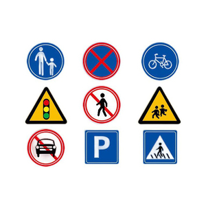 Señales de tráfico reflectantes, señales de seguridad de <span class=keywords><strong>carretera</strong></span>, personalizadas - Product Image 2