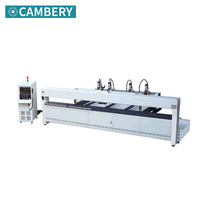 Machine à bois automatique Leadertech pour la découpe/moulage/tenonnage des extrémités de pavillons en bois, découpe de courbes CNC 5-10