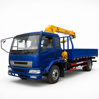 Nouvelle grue télescopique montée sur camion de 4 tonnes de marque chinoise de premier plan à vendre