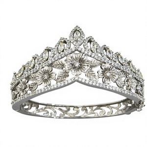 Brazalete Abrible con Zirconia de Primera Calidad y Acabado Plateado Moderno para Bodas, Compromisos y Fiestas, para Mujer - Product Image 2