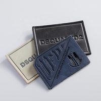 Étiquette de Vêtement Jeans Accessoires d'Habillement Étiquette Logo Patches en Cuir pour Vêtements Étiquette en Cuir de Marque Personnalisée en Métal