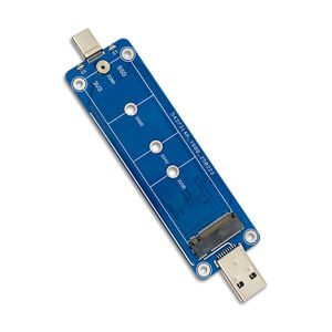 Usb <span class=keywords><strong>3.2</strong></span> Naar Nvme Riser Board Converter Adapter Dual Head Inline Ssd Behuizing Jms583 Adapter Kaart - Product Image 4