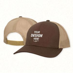 Casquette Trucker 5 Panneaux en Daim de Haute Qualité, Visière Courbée Tendance, Logo Brodé 3D Personnalisé pour Hommes et Femmes, Sports de Plein Air, Pêche - Product Image 4