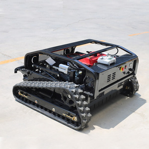 Chine usine petit <span class=keywords><strong>robot</strong></span> mobile de <span class=keywords><strong>coupe</strong></span> d'<span class=keywords><strong>herbe</strong></span> de tondeuse à gazon avec la télécommande sans fil d'essence de chenille pour l'usage de maison et de ferme - Product Image 3