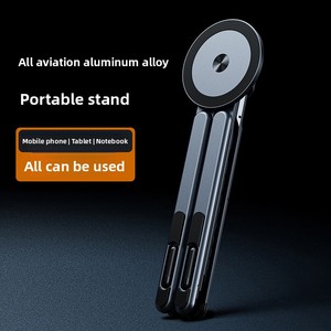 2025 cho MagSafe điện thoại từ chủ với bảng điều khiển núi New Travel Tablet máy tính xách tay đứng và tripod cho live streaming - Product Image 1