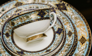 Hoàng Gia Xương Trung Quốc nổi Dubai đặt bữa ăn tối Hot Bán xương Trung Quốc đồ ăn tấm sứ Đối với trang chủ - Product Image 4