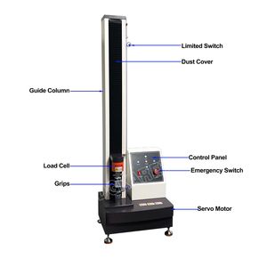 Máquina de prueba extensible-Probador de materiales universal para metales, plásticos y compuestos - Product Image 5