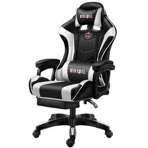 Anji Gaming <b>Chair</b> Pu Leather <b>Reclining</b> Height Adjustable For Home Office Bedroom Study - Product Image 2