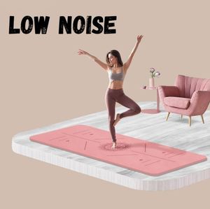 Tapis de yoga personnalisé en TPE antidérapant et écologique avec logo imprimé pour femmes - Product Image 6