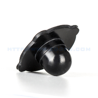 Capuchon d'extrémité en silicone personnalisé de haute qualité avec revêtement en poudre, bouchon en silicone souple