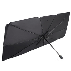 Ô che nắng ô tô gấp gọn, chống tia UV, chất liệu 190T, che chắn kính chắn gió phía trước xe hơi, dành cho trẻ em, xe tải, túi PE, họa tiết hình học - Product Image 1