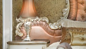 العتيقة خشبية طاقم غرفة نوم الأثاث سرير ملكي ، البولندية الصلبة خشبية روزوود غرفة نوم الملكي الأثاث الصانع - Product Image 4