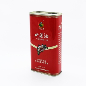 Envase Rectangular de Hojalata para Aceite de Oliva de 1.25 Litros con Impresión Personalizada y Grado Alimenticio, Impresión Offset - Product Image 1