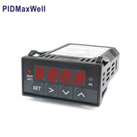 Controlador de Temperatura PID Horizontal de 24*48 mm con Personalización OEM/ODM, Material ABS, Fuente de Alimentación de 100-240 VCA o 24 VCC