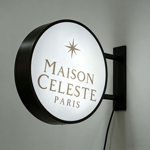 Boîte à lumière LED murale personnalisée avec logo d'entreprise, enseigne de magasin, enseigne publicitaire, boîte à lumière pour devanture de magasin - Product Image 5
