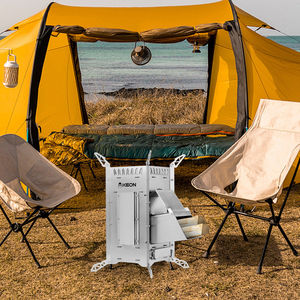 Keon ngoài trời di động thép không gỉ Tên lửa bếp PELLET <span class=keywords><strong>Burner</strong></span> tùy chỉnh bán buôn không khói và thiết kế hiện đại cho biệt thự - Product Image 5