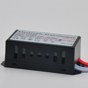 Electronic Transformer 60W AC12V 110V Input <b>Mini</b> For Halogen <b>Lamps</b> - Product Image 5