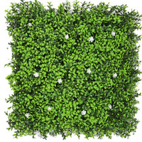 Panneaux muraux d'herbe verte artificielle Panneaux extérieurs et intérieurs artificiels Faux plantes Mur vert pour hôtel et maison