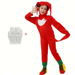 <span class=keywords><strong>Sonic</strong></span> Cartoon Unisex niños Cosplay <span class=keywords><strong>disfraz</strong></span> TV película disfraces actuación vestido para niños puesta en escena - Product Image 3