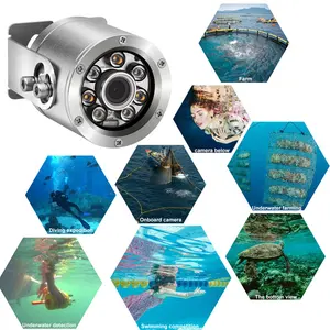 Hd 5mp Onderwater Waterdichte Camera Downhole Inspectie Aquacultuur Pijp Camera Met H.265 Onderwater Cctv Camera