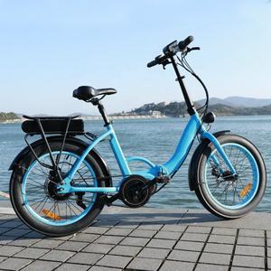 BAFANG Ultra Drive 48V 1000W Couple Moteur Dame Mid Drive Pliant Gros Pneu Vélo Électrique - Product Image 1