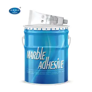 KEDA 19L Knife Grade OEM Polyester Marble Backsplash Adhesive Granite Glue For Countertop Floor Repair