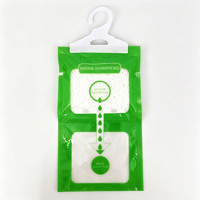 Sachets déshumidificateurs suspendus personnalisés avec logo OEM, absorbeurs d'humidité au chlorure de calcium, déshydratants pour armoires domestiques, vente en gros