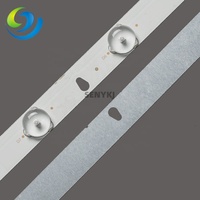 Usine en gros bande de rétroéclairage TV universelle 40 pouces 12LED 3V 780MM bande de rétroéclairage TV LED