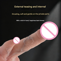 Sexbay Plug anal en silicone souple, simulateur de léchage oral, design texturé et côtelé, étanche, rechargeable par USB