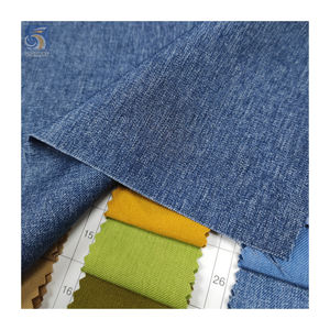 HL022 230gsm 批发78/20涤纶/人造丝氨纶西装面料 涤纶弹力TR斜纹面料 - Product Image 3